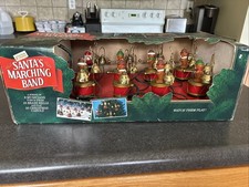 MR. CHRISTMAS Santa's Marching Band TESTED Works Plays 35 Carols Songs 1992 VTG picture