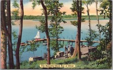 c1940s BILOXI, Mississippi LINEN Postcard 