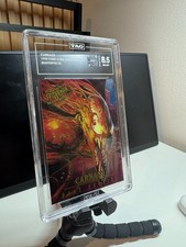 1995 Fleer Ultra Spider-Man Masterpieces Carnage #1 TAG 8.5 NM-MT+ Marvel picture