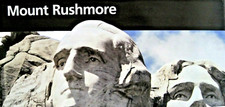 Mount Rushmore National Memorial SD National Park Service Unigrid Brochure Map picture