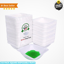 125 Pack Medium Weigh Boats 100ml 3 Oz picture