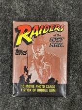 1981 Topps Indiana Jones Raiders of the Lost Ark Trading Card Pack UNOPENED picture