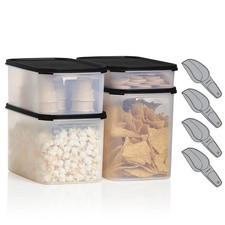 Tupperware Modular Mates MATE Rectangle SET OF 12 ANY lid color GET 4 SCOOPS NEW picture