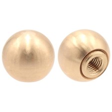 Antrader Lamp Finials Brass Lamp Finial Caps Knobs Fit Both 3/8