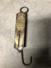 Vintage Brass Landers Improved Circular Spring Balance Scale 25 Lbs picture