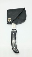 Buck 106 Hatchet Hunter Axe Black Original Leather Sheath Made in USA picture