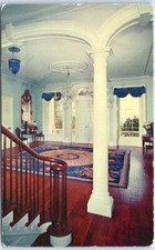 BOSCOBEL Restoration, Inc. - Rare Blue Moorefield Carpet: Robert Adam - Hall picture