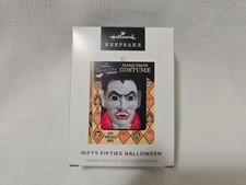 Hallmark 2026 Nifty Fifties Masquerade Costume Halloween Ornament picture
