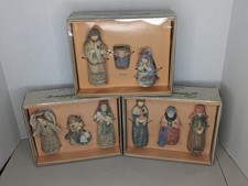 Enesco Foundations Nativity Set 2007 by Karen Hahn 9 PCS Rare NEW picture
