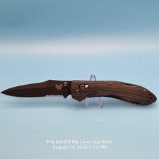 Vintage Benchmade 930SBK Kulgera Osborne Axis Lock Pocket Knife S30V G10 Rare picture