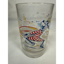 Vintage 1996 McDonald's Disney Goofy Glass Walt Disney World 25th Anniversary picture