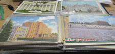 Vintage Large Lot  350 Mixed Postcards  Printed Lithographs places chomes RPPC picture