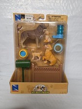 Vtg New Ray My Best Friend Dog Show Playset Golden Retrievers  2006 picture