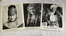 Vtg Hollywood Headshots glossy Prints Valentino Pickford Swanson Movie Stars picture