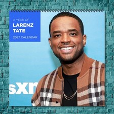 Larenz Tate 2027 Wall Calendar 12 Month Celebrity Photo Fan Collectible picture