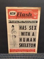 1969 August 2nd Confidential Flash NewsPaper, Sharon Tate (VRN10G) picture