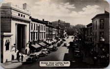 Postcard Division Street Looking South in Peekskill, New York picture