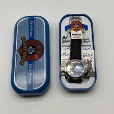 Warner Bros Looney Tunes Mel Blanc Voice Watch Marvin Martian New Armitron picture