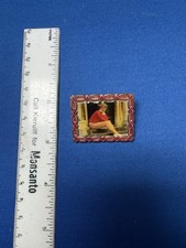 Princess Diana Pin Button Pinback Danbury Mint Collection Gold 24 picture