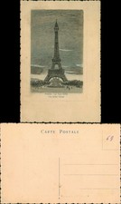 CPA Paris Tour Eiffel The Eiffel Tower 1920 picture