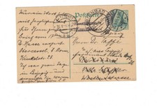 LINA RICHTER German Suffragette Educator Mother 1914 Handwritten Postcard Jaffe  picture
