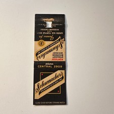 Schumacker's 418 Market St St Louis MO Vintage Matchbook Cover 5MB126-1 picture