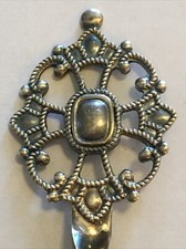 Vintage Souvenir Spoon Collectible 5.25” Norwegian Viking Spoon picture