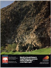 PGA West Golf Arnold Palmer Course La Quinta Sunrise Company 1988 Print Ad picture