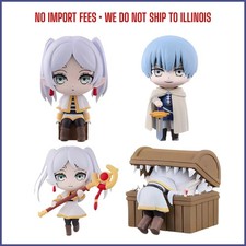 4pcs 10cm Frieren Anime Himmel Small Figure Collectible Toy Capsule Gift Set picture