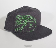🚦Pokemon Center Venasaur Gray Flat-Bill Wool Baseball Cap / Hat - Adult - NEW picture