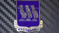 Vintage WWII Era A.H. Dondero Sterling Silver Ravens with a Spear 