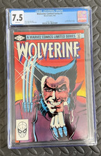 Wolverine Limited Series #1-4 CGC Graded Set 7.5 7.5 9.2 9.0 Marvel Comics picture