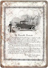 1914 Locomobile Vintage Automobile Ad Retro Look Metal Sign AM8588 picture