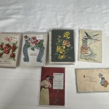 Vintage Birthday Postcards Over 30 picture
