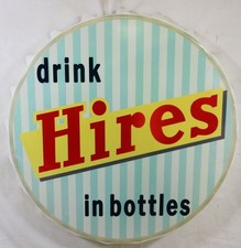 Vintage HIRES Root Beer Bottle Cap Soda Advertising 16