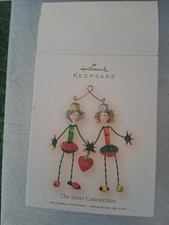 Hallmark Keepsake - 2007 THE SISTER CONNECTION Sue Tague Ornament  picture