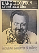 1975 Country Performer Hank Thompson picture