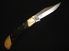 Large Unmarked Lockback Folding Knife picture