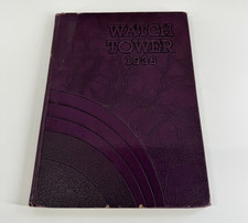 1936 Rock Island HIGH SCHOOL Rock Island IL Illinois Yearbook Watchtower Signed picture