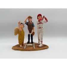 Demdaco Prayers & Promises Think Big Baseball Figurine Bill Stross 2002 Angels picture