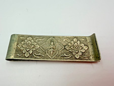 Vintage Money Clip Thailand Souvenir Walters Gems Nana Hotel Gift Buddha picture