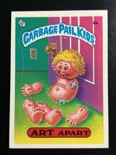 1985 Topps Garbage Pail Kids GPK First Original Series 1 OS1 6a Art Apart GLOSSY picture