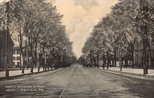 North Hanover Street And Main Road View Carlisle Pennsylvania PA Postcard picture