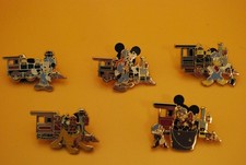 DLR 2008 Disneyland Train Engineer 5 Pin Set picture