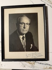 framed signed inscribed photo Paul S. Willis  Grocery Manufacturers of America picture