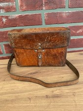 Vintage Swiss Army Leather Ammo Pouch Bag Case Paul Rytz Erlenbach 1983 picture