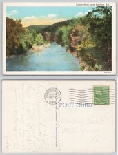 Buffalo River Harrison Arkansas 1940 Posted Vintage Postcard picture