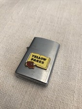 vintage YELLOW PAGES Advertising  LIGHTER by Idealine Japan picture