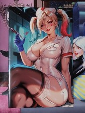 Artist Alley Comics Multiverse Saga Nurse Harley Cosplay Dhaxina 🏜🐅🏜 picture