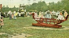Postcard Early  View of Children's Playground ,Brandon Park, Williamsport,PA. S1 picture
